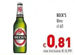 Cash & Carry Grossy Beck's Birra offerta