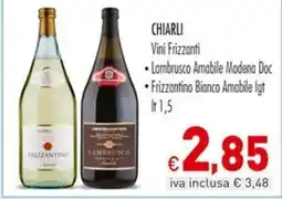 Cash & Carry Grossy Chiari vini frizzanti offerta
