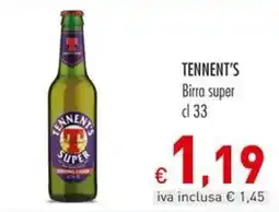 Cash & Carry Grossy Tennent's Birra super offerta