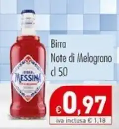 Cash & Carry Grossy Birra Note di Melograno offerta