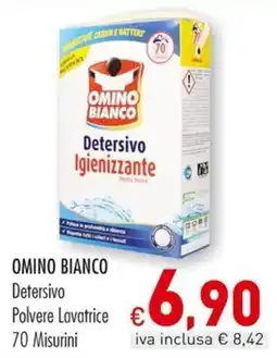 Cash & Carry Grossy Omino Bianco Detersivo Polvere Lavatrice offerta
