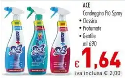 Cash & Carry Grossy ACE Candeggina Più Spray offerta