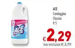 Cash & Carry Grossy ACE Candeggina Classica offerta