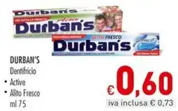 Cash & Carry Grossy Durban's Dentifricio Active Alito Fresco offerta