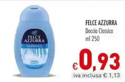 Cash & Carry Grossy Felce Azzurra Doccia Classica offerta