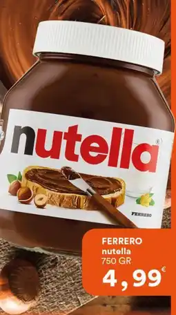 Supermercati Pasquale Prisco Ferrero nutella offerta