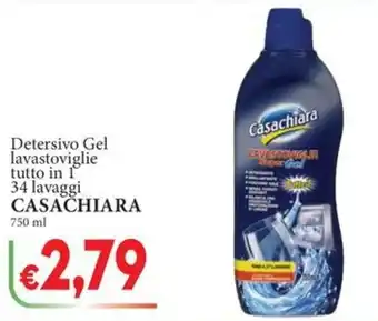 Detersivo Gel lavastoviglie tutto in 1 CASACHIARA