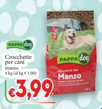 Pappa dog Crocchette con Manzo
