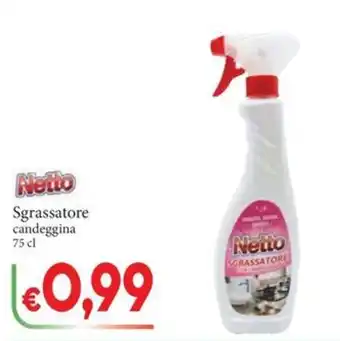 Netto sgrassatore candeggina