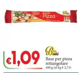 D'Italy Bonontà Base per pizza rettangolare offerta