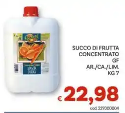 Vivo Supermercati Succo di frutta concentrato arancia carota offerta