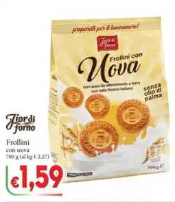 D'Italy Frollini con uova offerta
