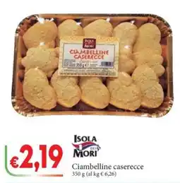 D'Italy Ciambelline caserecce Isola dei Mori offerta