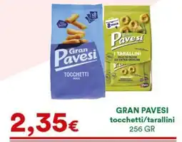 Supermercati Pasquale Prisco Gran Pavesi tocchetti/tarallini offerta