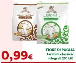 Supermercati Pasquale Prisco Fiore di Puglia tarallini classici/integrali offerta