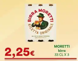 Supermercati Pasquale Prisco Moretti birra offerta