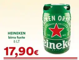 Supermercati Pasquale Prisco Heineken birra fusto offerta