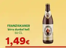 Supermercati Pasquale Prisco Franziskaner birra dunkel hell offerta