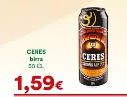 Supermercati Pasquale Prisco Ceres birra offerta