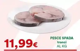Supermercati Pasquale Prisco Pesce spada tranci offerta