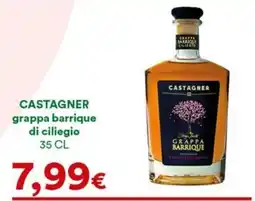 Supermercati Pasquale Prisco Castagner grappa barrique di ciliegio offerta