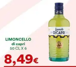 Supermercati Pasquale Prisco Limoncello di capri Dicapri offerta