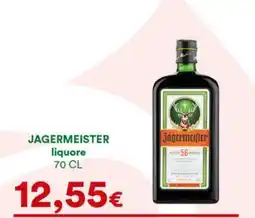 Supermercati Pasquale Prisco Jagermeister liquore offerta