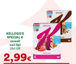 Supermercati Pasquale Prisco Kellogg's Special K cereali offerta