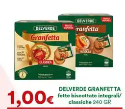 Supermercati Pasquale Prisco Delverde Granfetta offerta