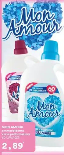 Supermercati Pasquale Prisco Mon Amour ammorbidente offerta