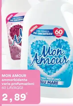 Supermercati Pasquale Prisco Mon Amour ammorbidente offerta