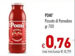 Cash & Carry Grossy Pomi Passata di Pomodoro offerta