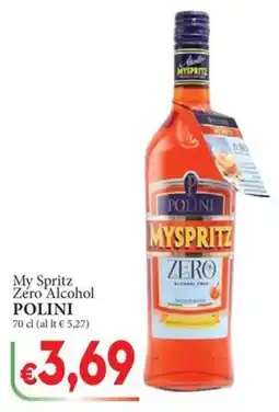 D'Italy My Spritz Zero Alcohol POLINI offerta