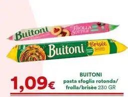 Supermercati Pasquale Prisco Buitoni pasta sfoglia rotonda offerta