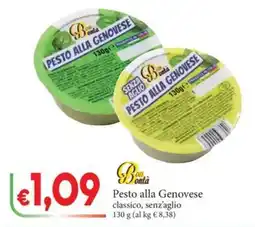 D'Italy Pesto alla Genovese senza aglio Bonnta offerta