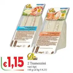 D'Italy Tramezzini vari tipi offerta