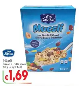 D'Italy Mr. Spike Muesli offerta