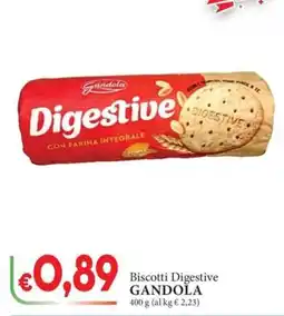 D'Italy Biscotti Digestive Gandola offerta