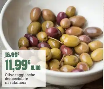 Olive taggiasche denocciolate in salamoia
