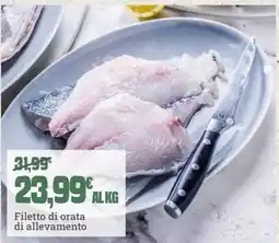 Banco Fresco Filetto di orata di allevamento offerta