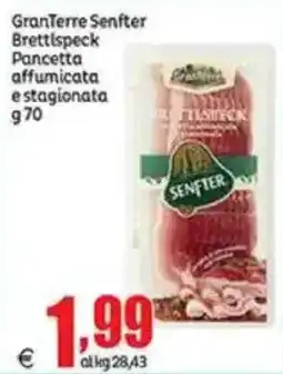 Elite Pancetta affumicata e stagionata Senfter offerta