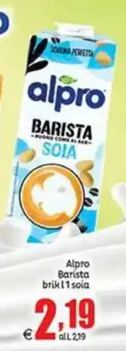 Elite Alpro Barista brik l1 soia offerta
