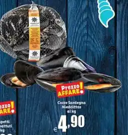 Elite Cozze Sardegna Nieddittas offerta