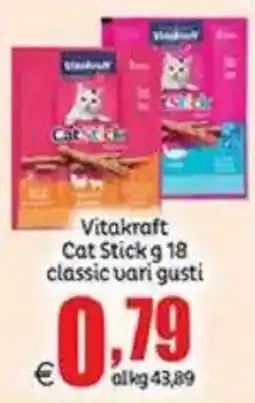 Elite Vitakraft Cat Stick classic offerta