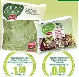 Elite Natura Chiama Selex Cicoria pronta da cuocere offerta