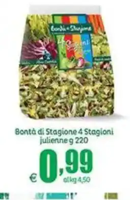 Elite Bontà di Stagione 4 Stagioni julienne offerta