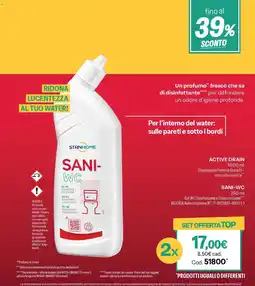 Stanhome Sani-Wc offerta