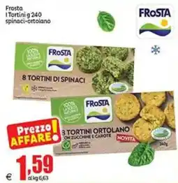 Elite Frosta tortini di spinaci offerta