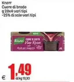 Elite Knorr Cuore di brodo Vino Rosso offerta