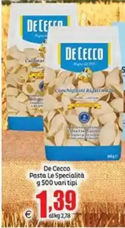 Elite De Cecco Pasta Le Specialità offerta